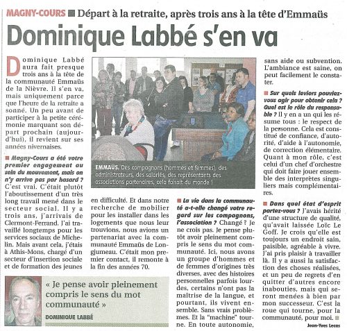 article jdc 31 mars 2017 départ retraite Dominique(1)